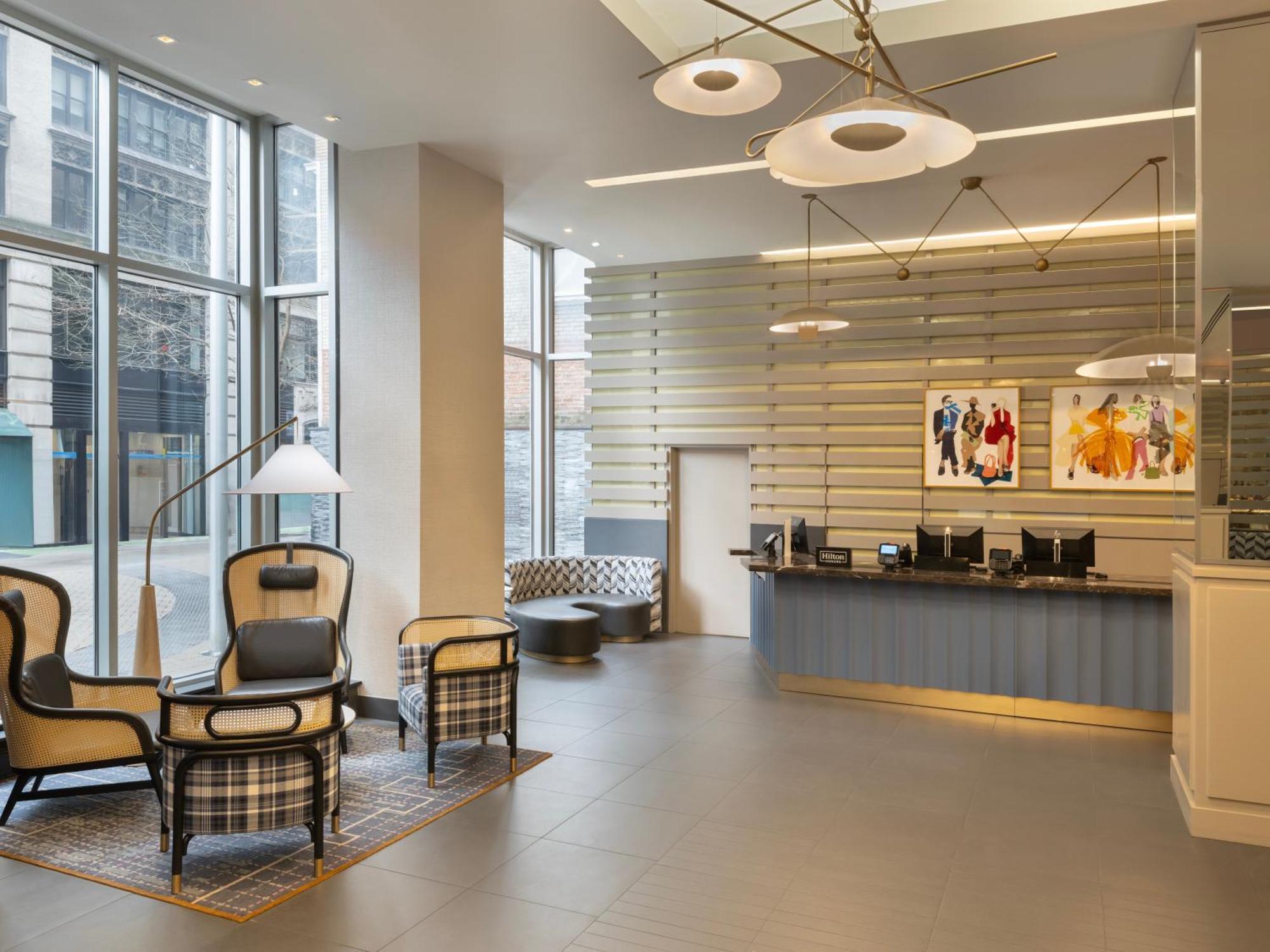 Hotel Hilton New York Fashion District Exterior foto